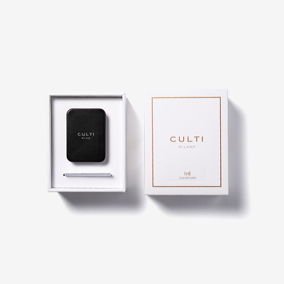 クルティ CULTI カーディフューザー レザー ブラック THE テ 【在庫あり】【送料無料】