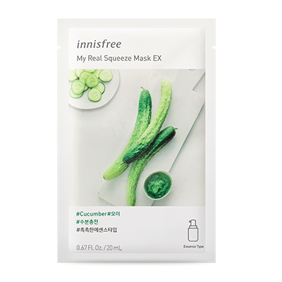 イニスフリー Innisfree マイリアル スクイーズ マスクシート キュウリ 韓国コスメ 在庫あり の通販はau Pay マーケット 香水カンパニー