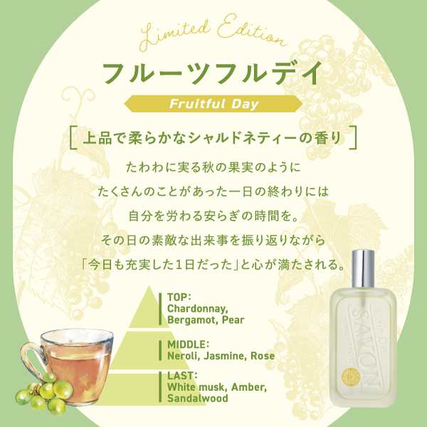 レールデュサボン L'air De SAVON ロールオンフレグランス フルーツ