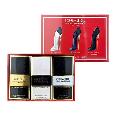 キャロライナ ヘレラ CAROLINA HERRERA グッドガール ミニチュア 3P セット 7ml×3本 【ミニ香水】【在庫あり】【送料無料】