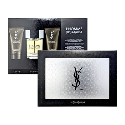 イヴ サンローラン YVES SAINT LAURENT YSL ロム オーデトワレ 3P コフレセット EDT100ml＋アフターシェーブバーム50ml×2本 【香水】【