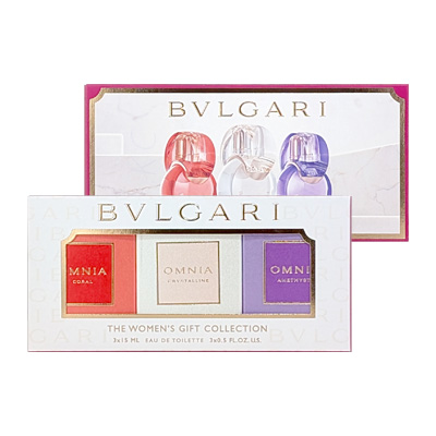 ブルガリ オムニア コレクション ミニチュアキット 15ml×3本セット