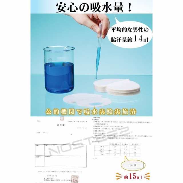 俺のワキ汗パット 白 BIGサイズ 汗取りパッド メンズ 脇汗 ボディケア 吸収量検査済 44枚の通販はau PAY マーケット - NSZstore  au PAY マーケット店