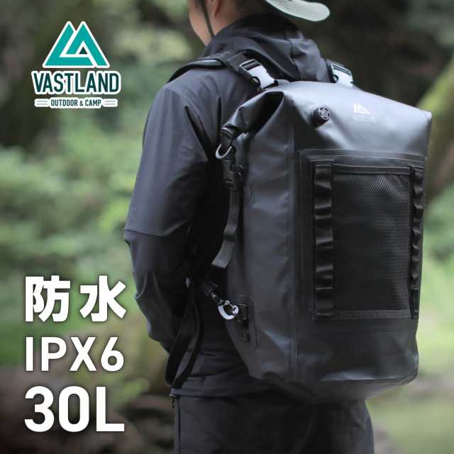 VASTLAND 防水バックパック 30L ドライバッグ リュックサック IPX6