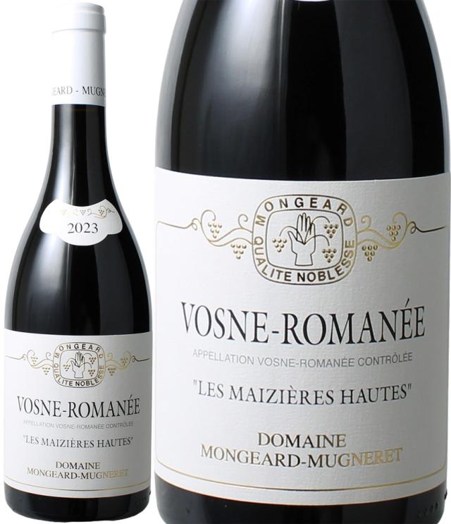 ヴォーヌ・ロマネ　レ・マジエール・オー　[2023]　モンジャール・ミュニュレ　＜赤＞　＜ワイン／ブルゴーニュ＞