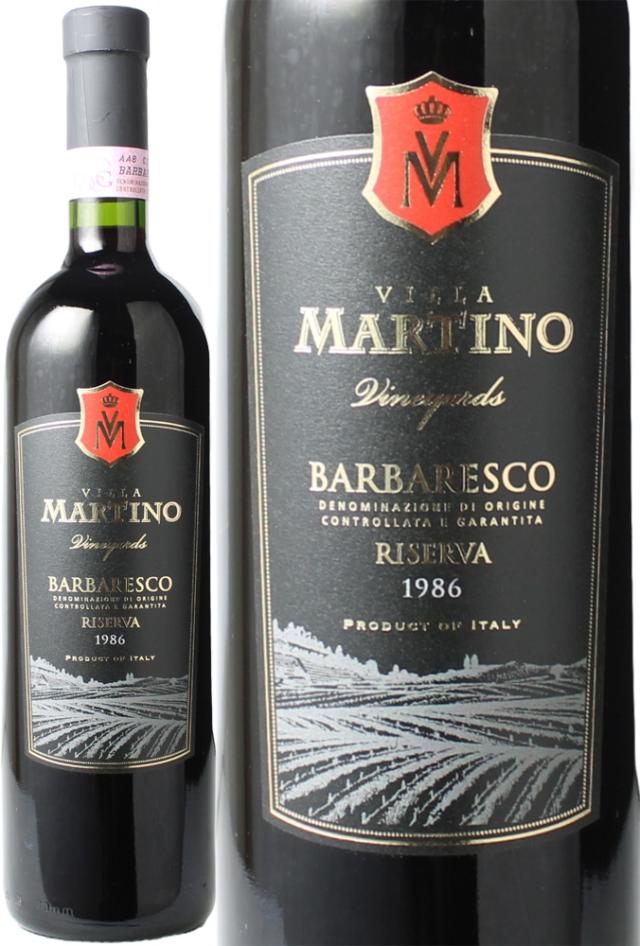 ヴィラ・マルティーノ・バルバレスコ・リゼルヴァ　1986　カゼッタ・エルネストの通販は