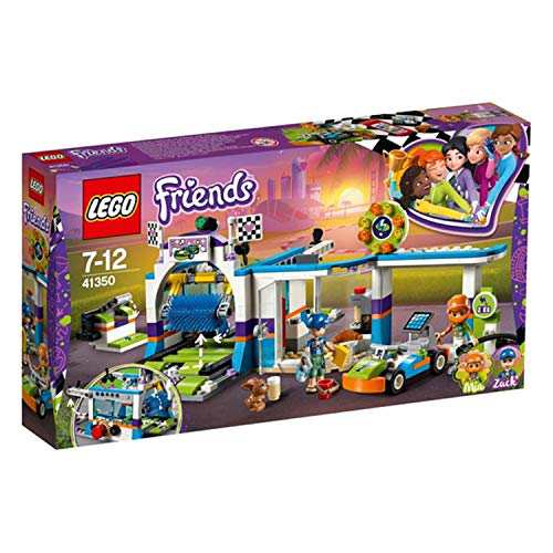 lego friends car wash