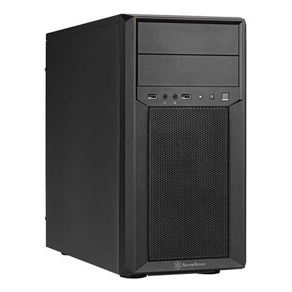 SilverStone Technology シルバーストーン Micro-ATX ミニタワーケース SST-FA313-B-C (2569598) 送料無料