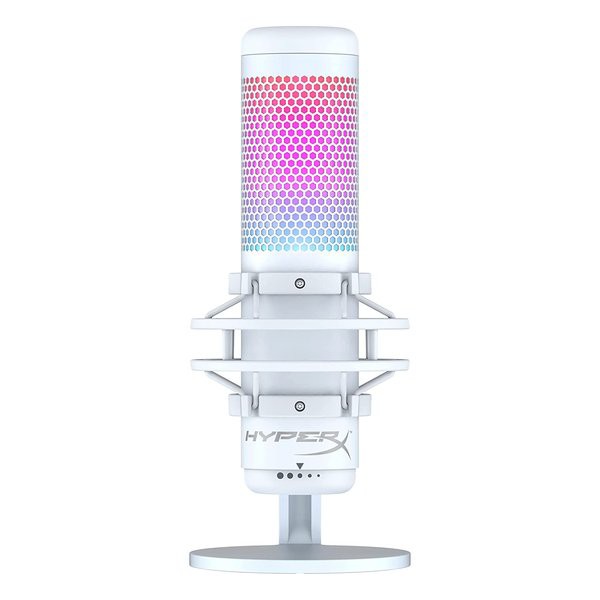 HyperX ハイパーエックス QuadCast S WHITE ゲーミングマイク ホワイト 