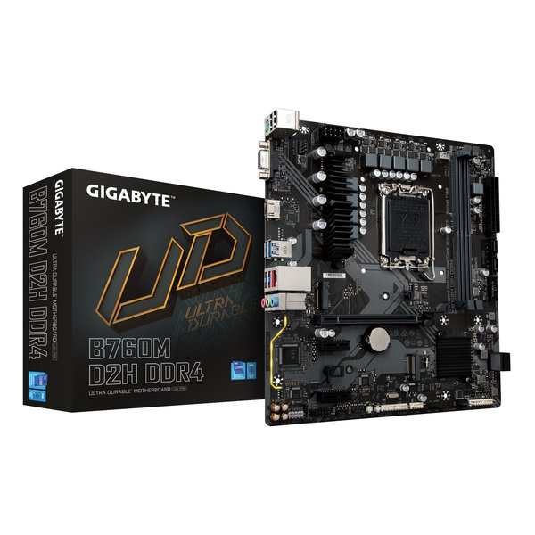 GIGABYTE ギガバイト DOS/Vマザーボード B760M D2H DDR4 (2559657) 代引不可 送料無料