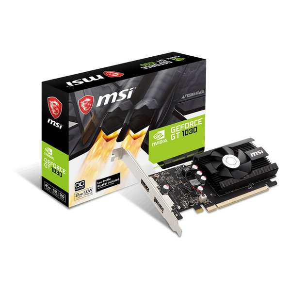 MSI エムエスアイ グラフィックスボード GF GT1030 2GB PCI-E GEFORCEGT10302GD4LPOC (2508654) 送料無料