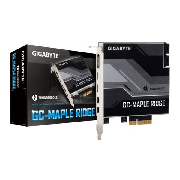 GIGABYTE ギガバイト GC-MAPLE RIDGE Thunderbolt4 USB3.2 拡張カード GC-MAPLE RIDGE (2588595) 代引不可 送料無料