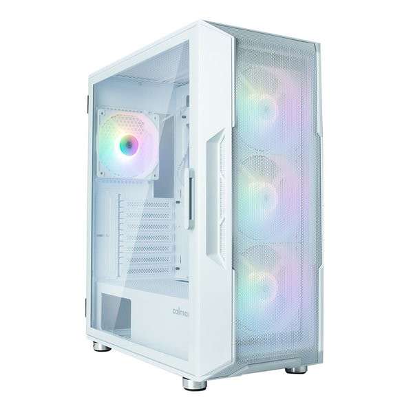 ZALMAN ザルマン ミドルタワー型PCケース フロントメッシュパネル i3 NEO WHITE ホワイト I3NEOWHITE (2575264) 代引不可 送料無料