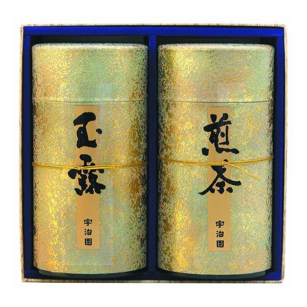 ぱんちうるち米精米 宇治園（ウジエン） 銘茶セット 2種セット/各165g ZOA030155780