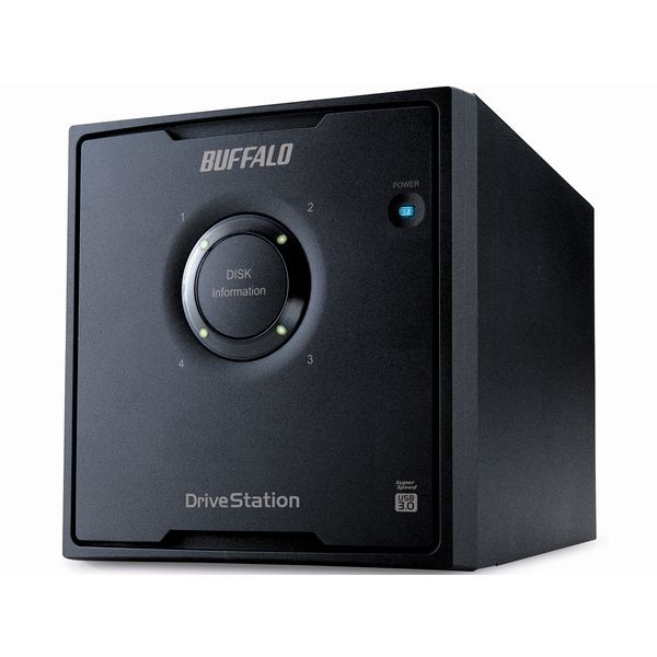 BUFFALO バッファロー RAID対応HDD 4.0TB DriveStation HD-QL4TU3/R5J (2281740) 代引不可 送料無料の通販は