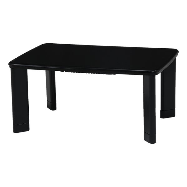 萩原  ハギハラ カジュアルコタツ  ブラック  幅90×奥行60×高さ37 継脚時42 cm コパン960T-BK (2520375)  代引不可の通販は