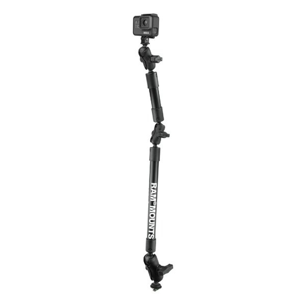 RAM MOUNTS ラムマウント GoProマウント&トラックボールベースセット 全長78.7cmタフポール 1.5 P110-6622 (2576041) 代引不可 送料無料