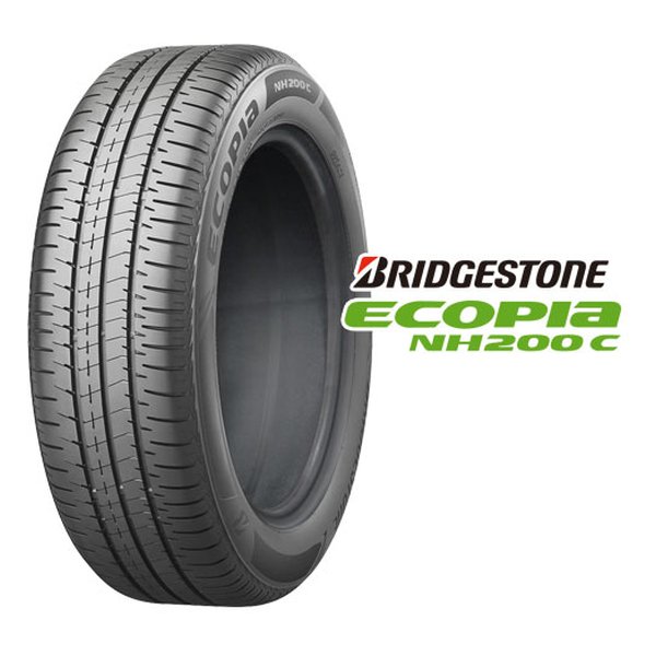 BRIDGESTONE（ブリヂストン） 低燃費タイヤ ECOPIA NH200 C  軽/コンパクト/165/55R15 75V 36927 (2620008)  代引不可の通販は