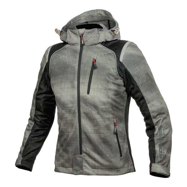 KOMINE コミネ JK-135 P FULL M-PARKA Smoke/BK L 07-135/SM/BK/L (2478867) 送料無料の通販は