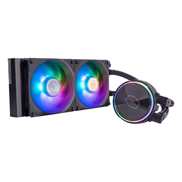 Cooler Master クーラーマスター 簡易水冷CPUクーラーMasterLiquid PL240 Flux MLY-D24M-A23PZ-R1 (2536545) 代引不可 送料無料