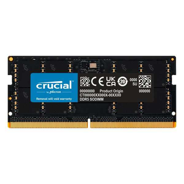 crucial クルーシャル メモリー DDR5-5600 16GB SODIMM CT16G56C46S5