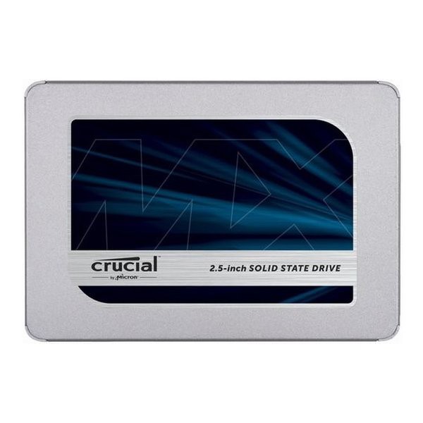 crucial クルーシャル SSD 1000GB 1TB MX500 内蔵2.5インチ 7mm MX500 9.5mmスペーサー付属 CT1000MX500SSD1/JP (2443337) 送料無料