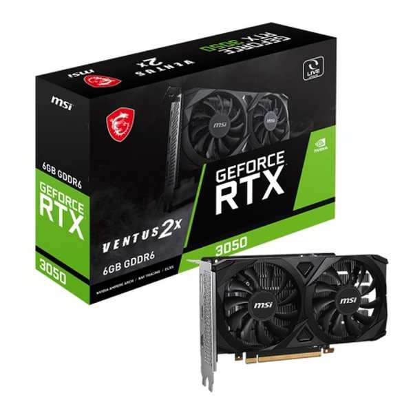 MSI エムエスアイ GF RTX3050 VENTUS 2X 6G OC GeForce RTXシリーズ /6GB GEFORCERTX3050VENTUS2X6G (2587302) 送料無料