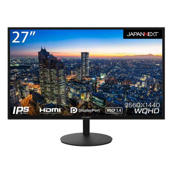 JAPANNEXT ジャパンネクスト 液晶ディスプレイ 27インチ JN-IPS271WQHD-N (2569487) 送料無料