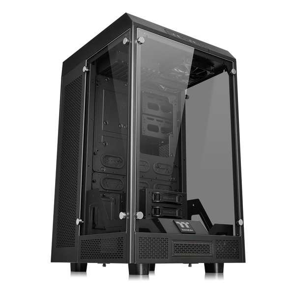 Thermaltake サーマルテイク スーパーフルタワーPCケース 3面強化ガラス ブラック CA-1H1-00F1WN-00 (2432843) 代引不可 送料無料