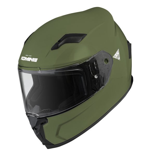 KOMINE  コミネ フルフェイスヘルメット オリーブ XLサイズ HK-170 FL HK-170OLXL (2589260)  代引不可 送料無料の通販は 11,376円