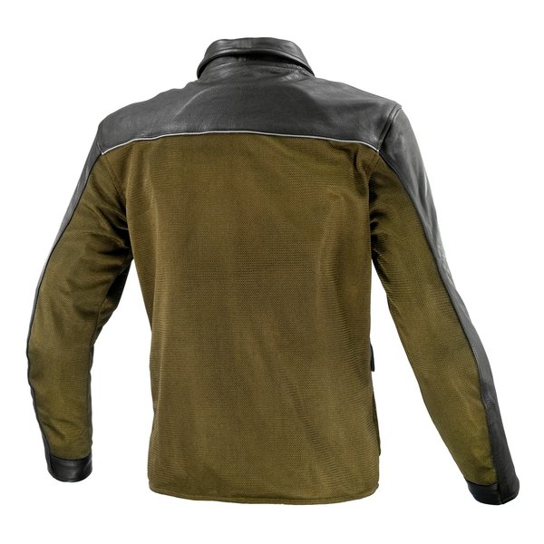 KOMINE コミネバイク用 JK-170 レザーメッシュロングジャケット オリーブ メンズ XL大きさ JK-170/OLIVE/XL(2589068)代引不可 貨物輸送無料