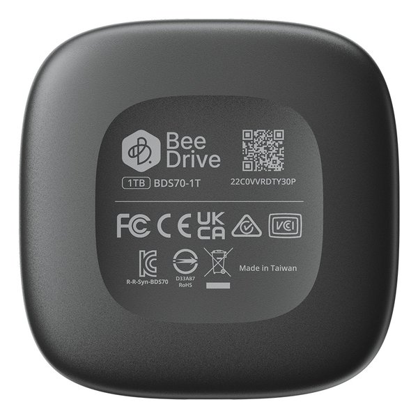 Synology シノロジーバックアップハブ BeeDrive 1TB BDS70-1T(2575050)代引不可 送料無料_3