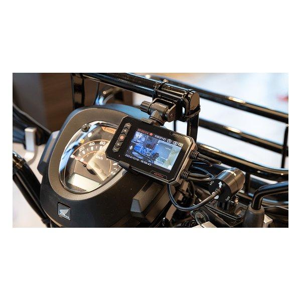 KIJIMA キジマドライブレコーダー デュアルカメラ AD731J IP66 Z9-30-006(2642852)送料無料_2
