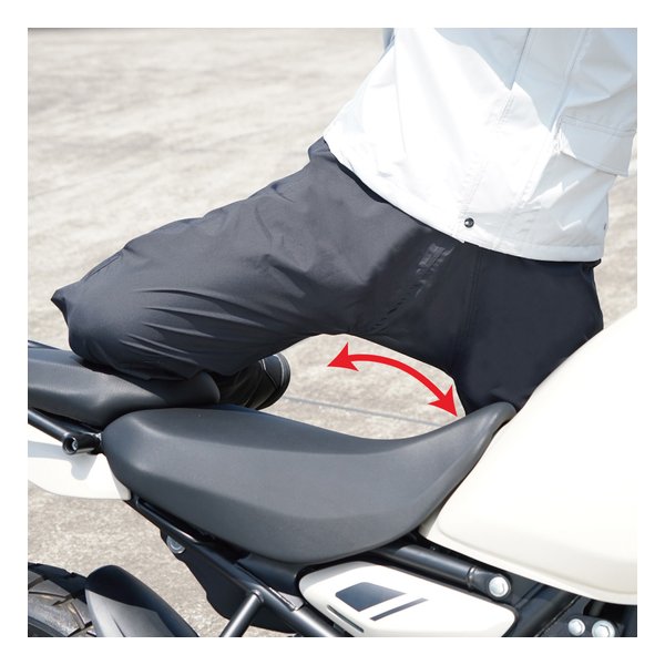 ROUGH&amp;ROAD ラフアンドロードデュアルテックス3レイヤーBIBレインスーツ プラチナシルバー-LL RR7812SV4(2660274)代引不可 送料無料_13