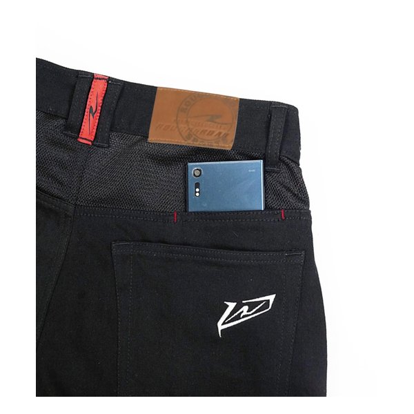 ROUGH&ROAD ラフアンドロードHメッシュSTBKデニムパンツLF BK-LWショート RR7509LFBK-S3(2506499)代引不可 送料無料_7