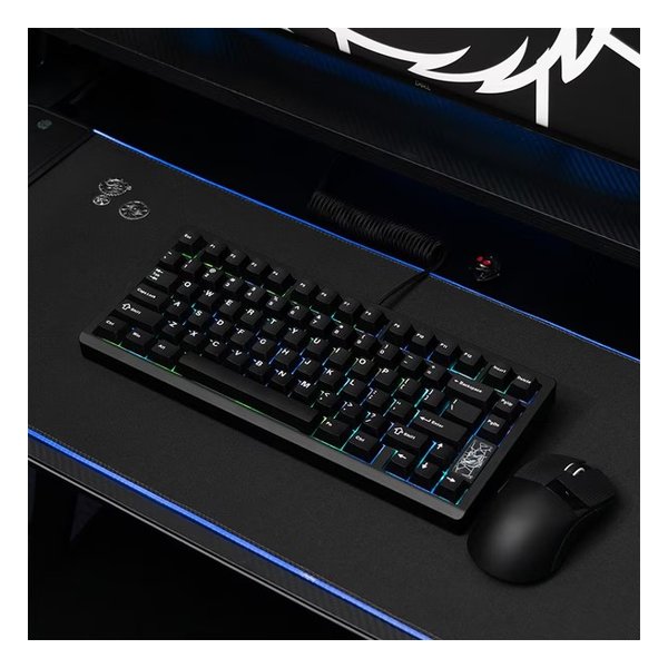 Chilkey（チルキー）Slice75 HE-Black メカニカルキーボード/英語配列/80キー/ブラック CK-SLICE75-HE-BLACK(2656430)送料無料