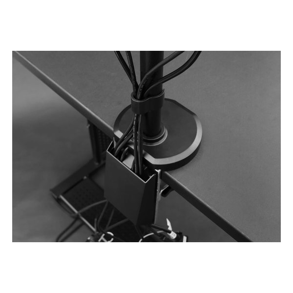 Bauhutte バウヒュッテロングモニターアームGS デュアル/ホワイト BMA