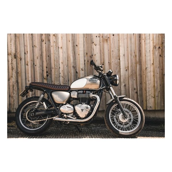 バイク Triumph Bonneville T100 Motone エキゾーストエンド
