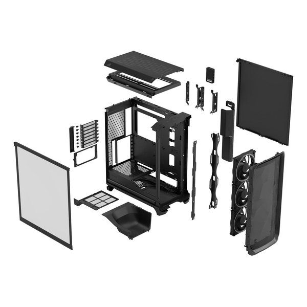 Fractal Design フラクタルデザインMeshify 3 Ambience Pro RGB Black TG Light Tint FD-C-MES3A-03(2661633)代引不可 送料無料_5