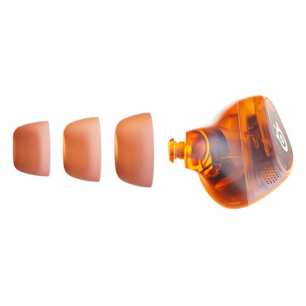 steelseries スティールシリーズArctis GameBuds Glorange 61683(2659256)送料無料_2