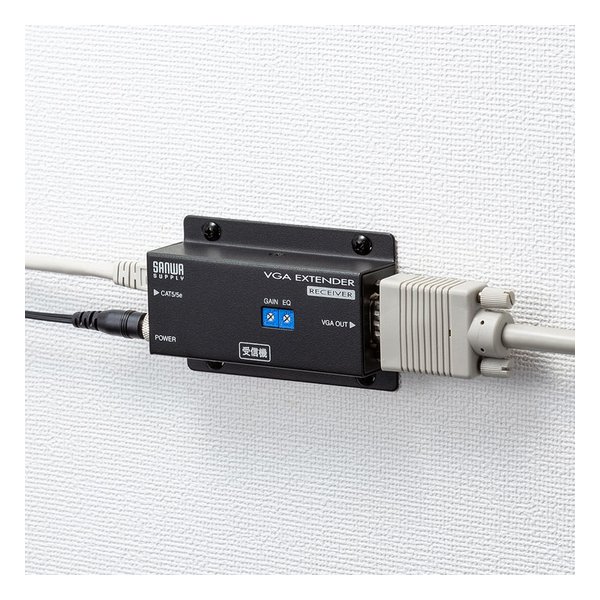 SANWA SUPPLY サンワサプライディスプレイエクステンダー（セットモデル） VGAEXSET2N(2484181)代引不可 送料無料_1