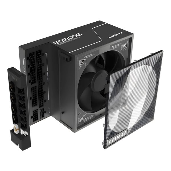 LIAN LI リアンリー電源ユニット EDGE Gold 1200 1200W/ATX 3.1/80