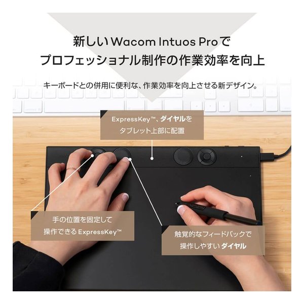 Wacom ワコムIntuos Pro 2025 large プロフェッショナル向け ペンタブレット PTK870K0C(2647094)代引不可 送料無料_2