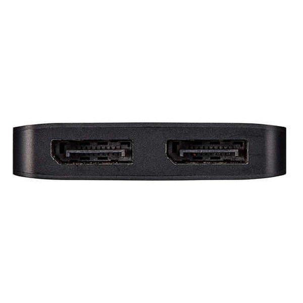 ELECOM エレコムUSB Type-C - DisplayPort変換アダプター 2ポート/ケーブル12cm/ブラック AD-CDP2BK2(2637813)送料無料_3