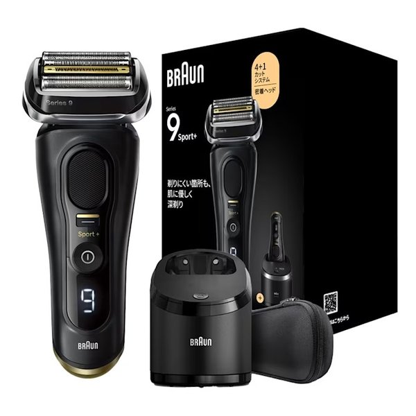 BRAUN ブラウンシリーズ9 SPORT＋ 4枚刃/5in1アルコール洗浄システム