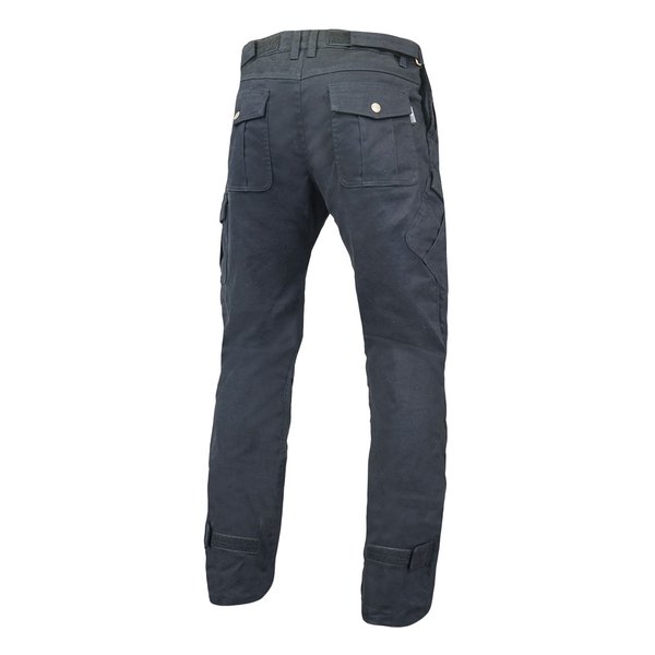ROUGH&ROAD ラフアンドロードライドフィットカーゴストレッチコットンパンツルーズフィット ブラック/MWサイズ RR7476LF/BLACK/MW(2491059)送料無料_1