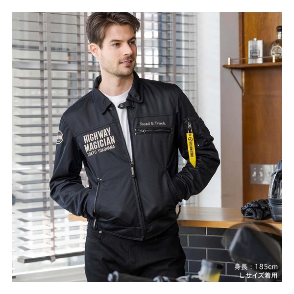 YeLLOW CORN イエローコーンMESH JACKET メッシュジャケット ブラック