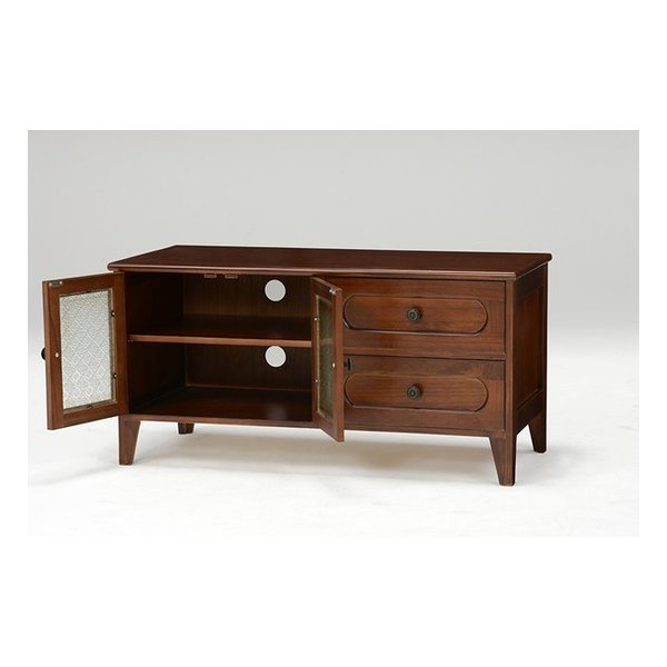 萩原 ハギハラTV台 レトロシリーズ 幅90×奥行40×高さ45cm MTV-5188BR