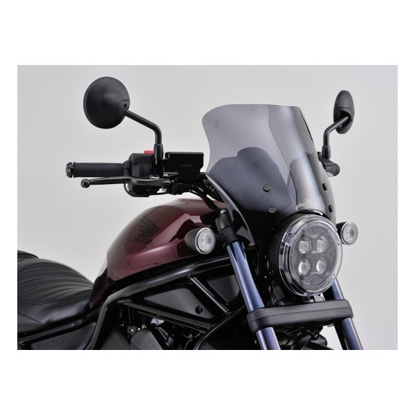 DAYTONA デイトナスクリーン レブル1100/DCT 21-23 ブラストバリアー スモーク D21622(2512779)送料無料_3