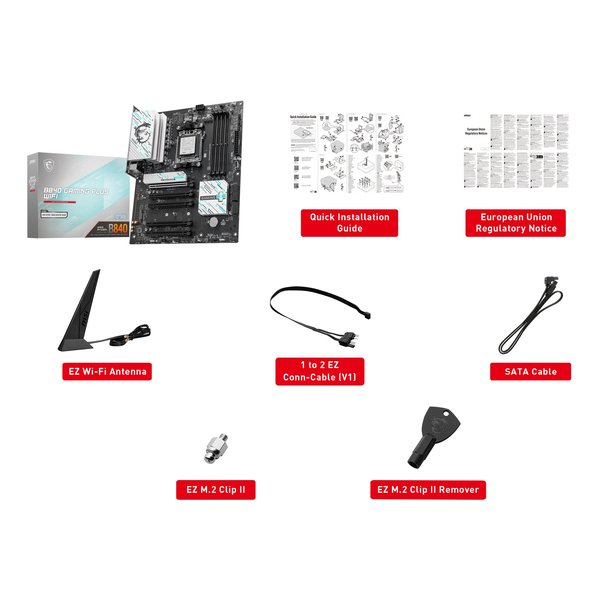 MSI エムエスアイDOS/Vマザーボード B840 GAMING PLUS WIFI(2642391)送料無料_6